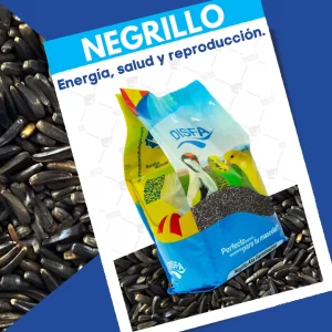 Semillas de Negrillo Alta Germinación DISFA - Ricas en proteínas y grasas saludables para la cría, muda y mantenimiento de pájaros.
